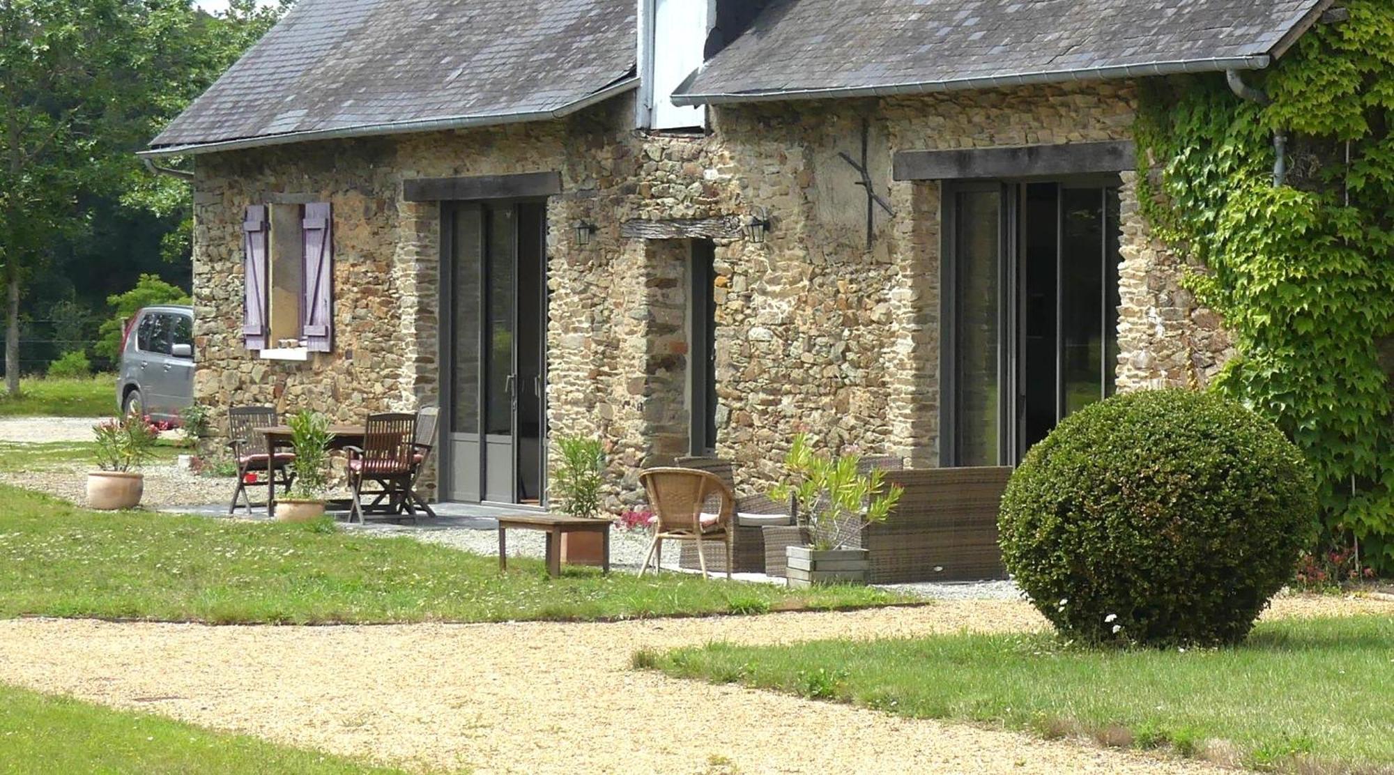 Bed and Breakfast La Petite Lande Menil Экстерьер фото