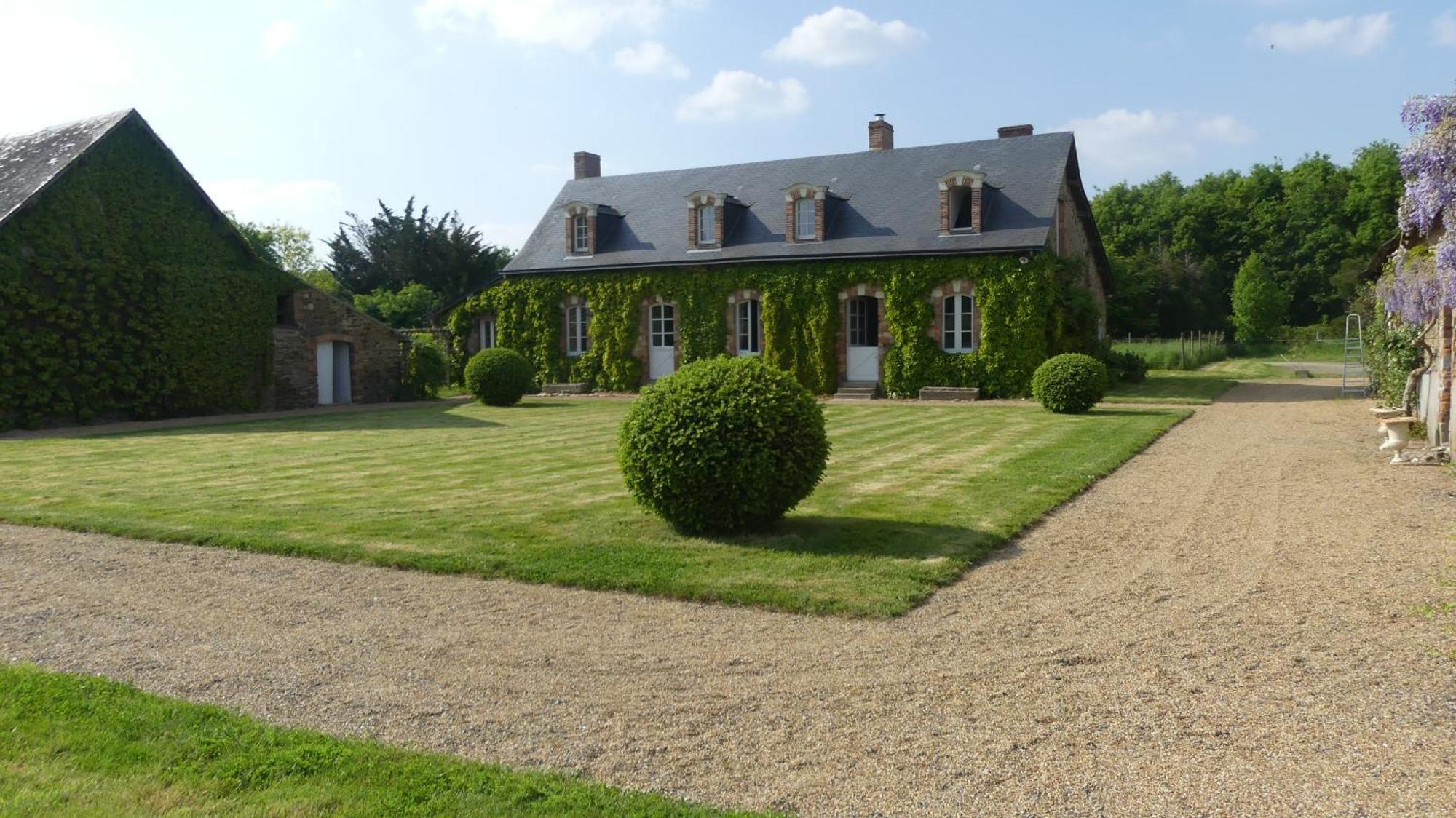 Bed and Breakfast La Petite Lande Menil Экстерьер фото